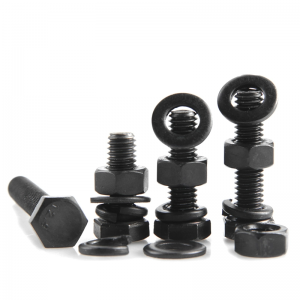 Customized Size OEM 12.9 10.9 8.8 4.8 Class Black Finish Din912 Allen Hexagon Socket Head Cap Screws Bolt Kit M10 X 80mm