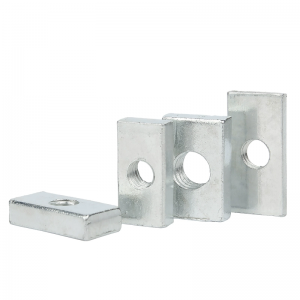 Wholesale Square Thread Nut for Bolt Screw M4 M5 M6 M8 Din557 Din562 Flat Rectangle Rectangular Nut Sliding Square Nut